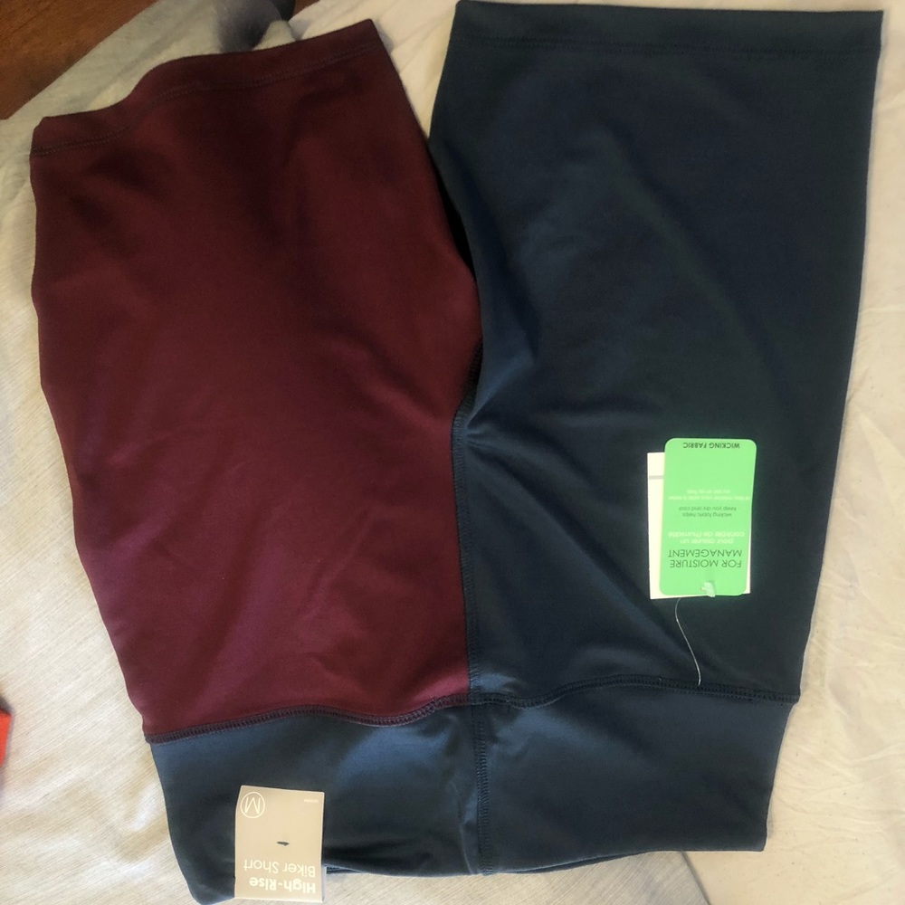 Color block biker shorts active - Picture 2 of 3
